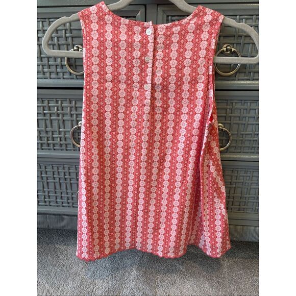 NWOT MINNOW Girls Regatta Red Paisley Scalloped, Sz 13, C2 $39 - Picture 7 of 7